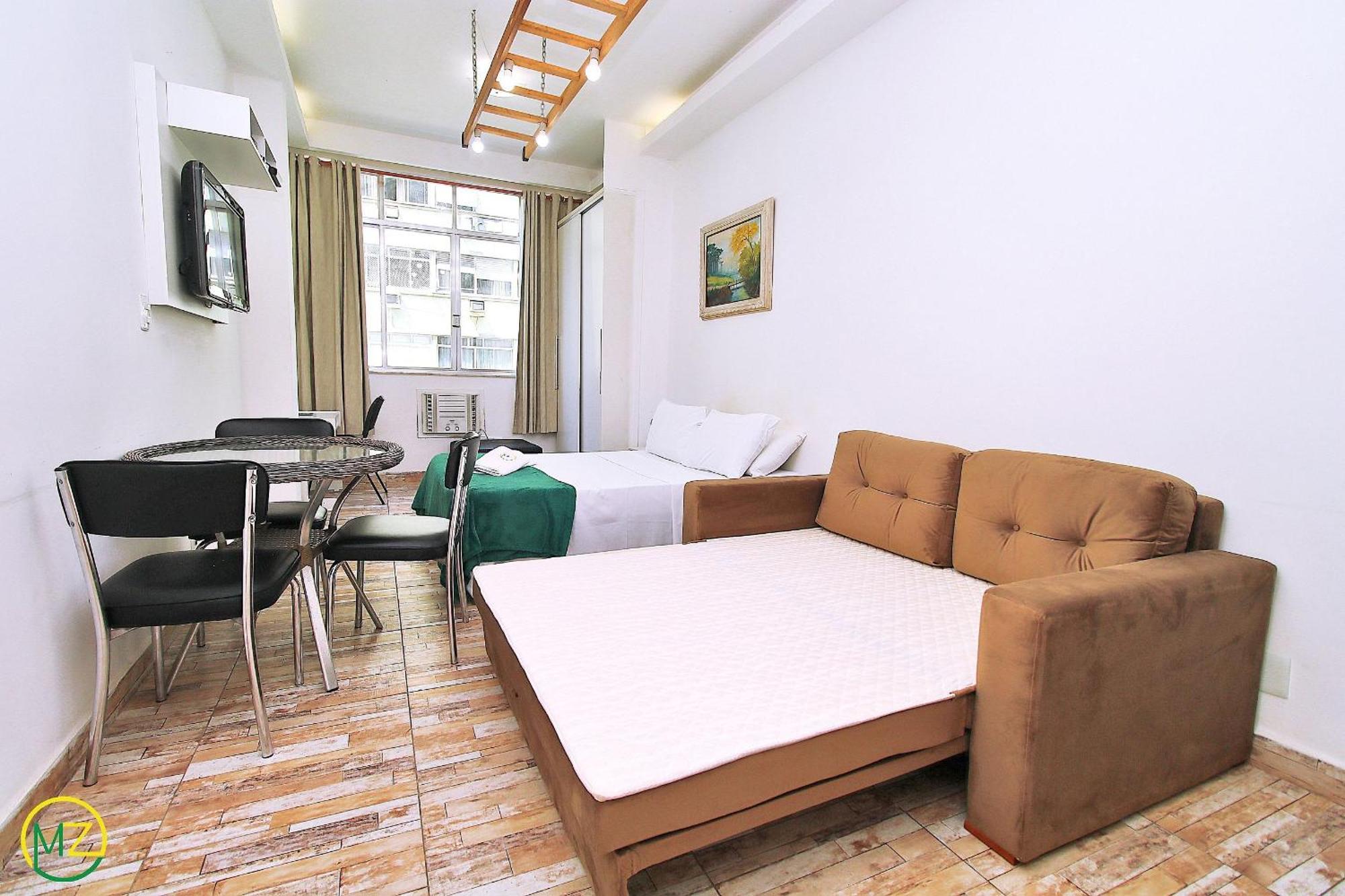 Studio Para 4 Pessoas Com Vista Mar Em Copacabana Rio de Janeiro Extérieur photo
